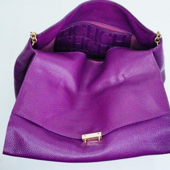 🔥🔥Carolina Herrera caviar leather satchel like new - Picture 6 of 11